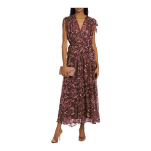 Sabina Musayev Pollonia Floral Cocktail Dress Size Small